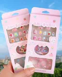 B697 UÑAS POSTIZAS MANILLA LIGAS