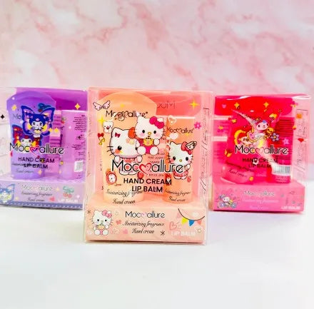 KIT CREMA DE MANOS Y LIP BALM HELLO KITT