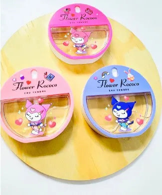 PERFUME KUROMI 3 COLORES FLOWER ROCOCO