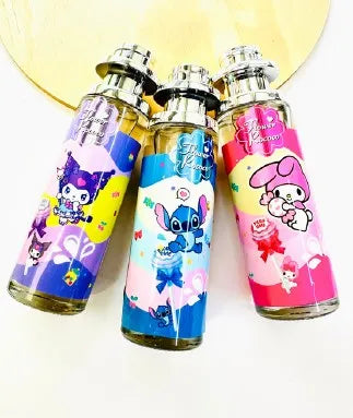 PERFUME REDONDO STITCH Y SANRIO FLOWER R